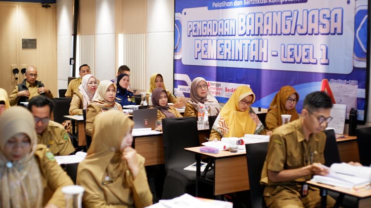 Pelatihan & Sertifikasi Kompetensi PBJ Level-1